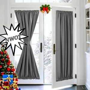 *NWOT* Dark Gray Room Darkening Curtain Panel(s)